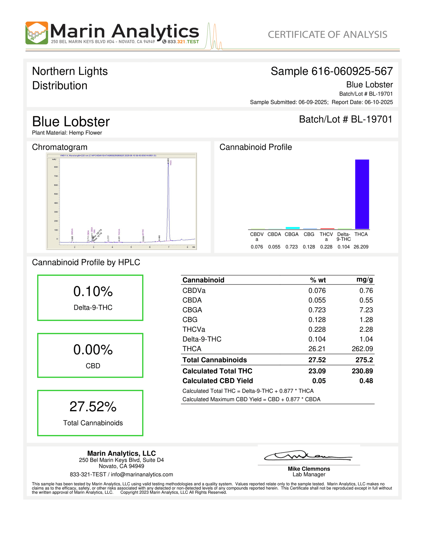 Blue Lobster (Limited Exotic) - 7g