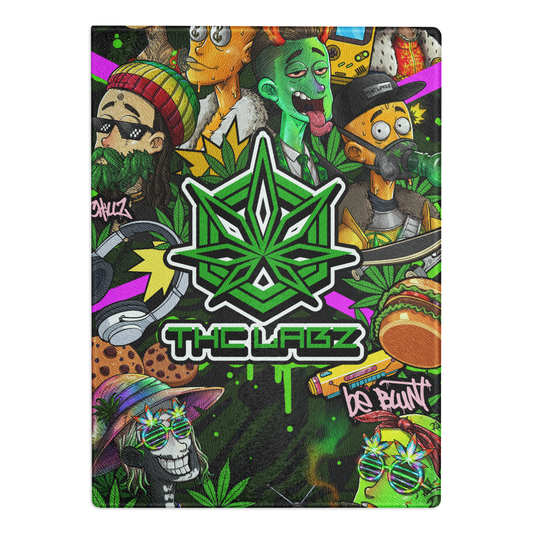 THC Labz Premium Glass Rolling Tray